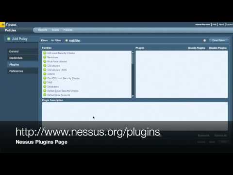 Nessus Scan Policy Creation