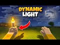 DYNAMIC LIGHT MOD For Minecraft PE 1.21+!  😍