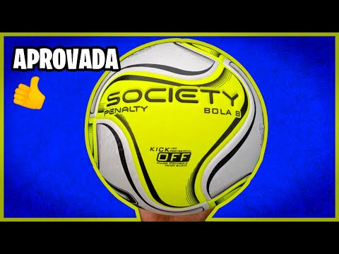 Bola De Futebol Society 8 X Penalty Cor Amarelo