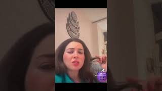 مي عز الدين في أول فيديو لها على تيك توك :