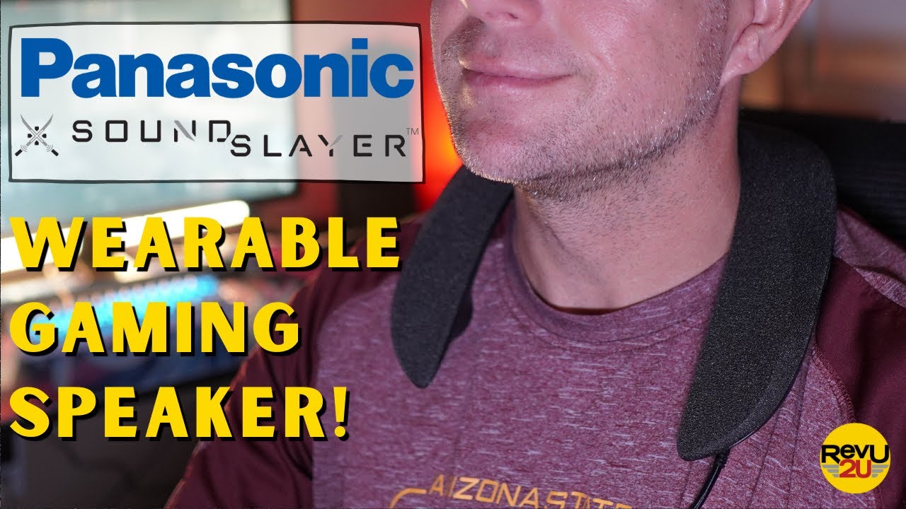 Too Good to Be True? We Review the Panasonic SoundSlayer Wearable Gaming Speaker