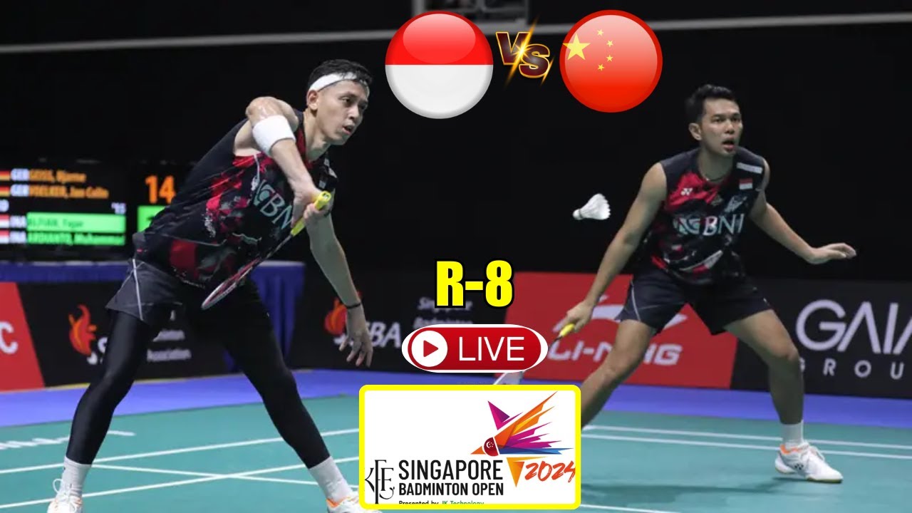 🔴KFF SINGAPORE BADMINTON OPEN 2024 Live Score YouTube