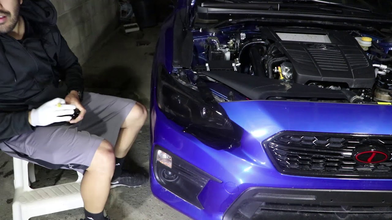 2018 WRX Headlight Tint