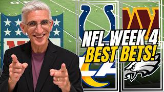 BEST NFL Week 4 BETS! Colts vs Commanders | Rams vs Eagles