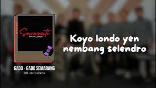 Gado - Gado Semarang (Keroncong) - Sarasvati Band