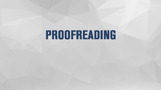 Writing Emails in English Proofreading S01