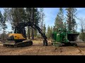 Back in the woods cutting trees. how we set up jobs and how we charge