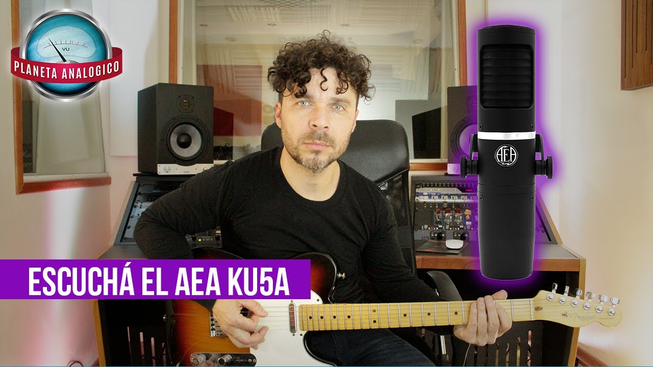 Review / Test del micrófono ribbon AEA KU5A Analogico YouTube