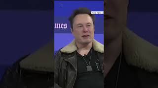 Elon Musk to advertisers “GO F**$! YOURSELF!” | DealBook Summit Nov 2023 #shorts