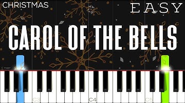 Christmas - Carol Of The Bells | EASY Piano Tutorial