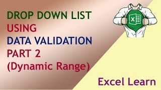 Data Validation Part 2 - Dynamic Range