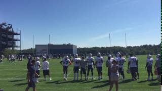 Garoppolo to Gronkowski, Patriots Training Camp, August 5th 2016