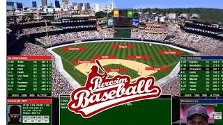 Trying PureSim Baseball PC Baseball Sim!! Join Me!!
