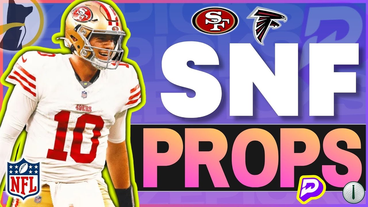 SUNDAY Night Football PrizePicks Ставки на игроков Лучшие ставки + АУНДЕРДОГ ФЭЛКОНС против НАЙНЕРС