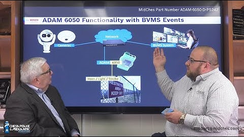 Integration and Functionality of BVMS with 3rd Party Devices Using an ADAM 6050