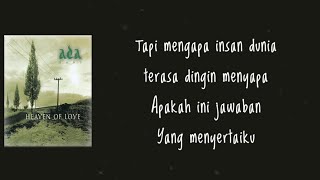 Ada Band - Penjara Jiwa Lirik