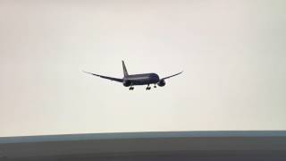 FSX - Etihad Boeing 787 landing in Abu Dhabi, UAE 🇦🇪
