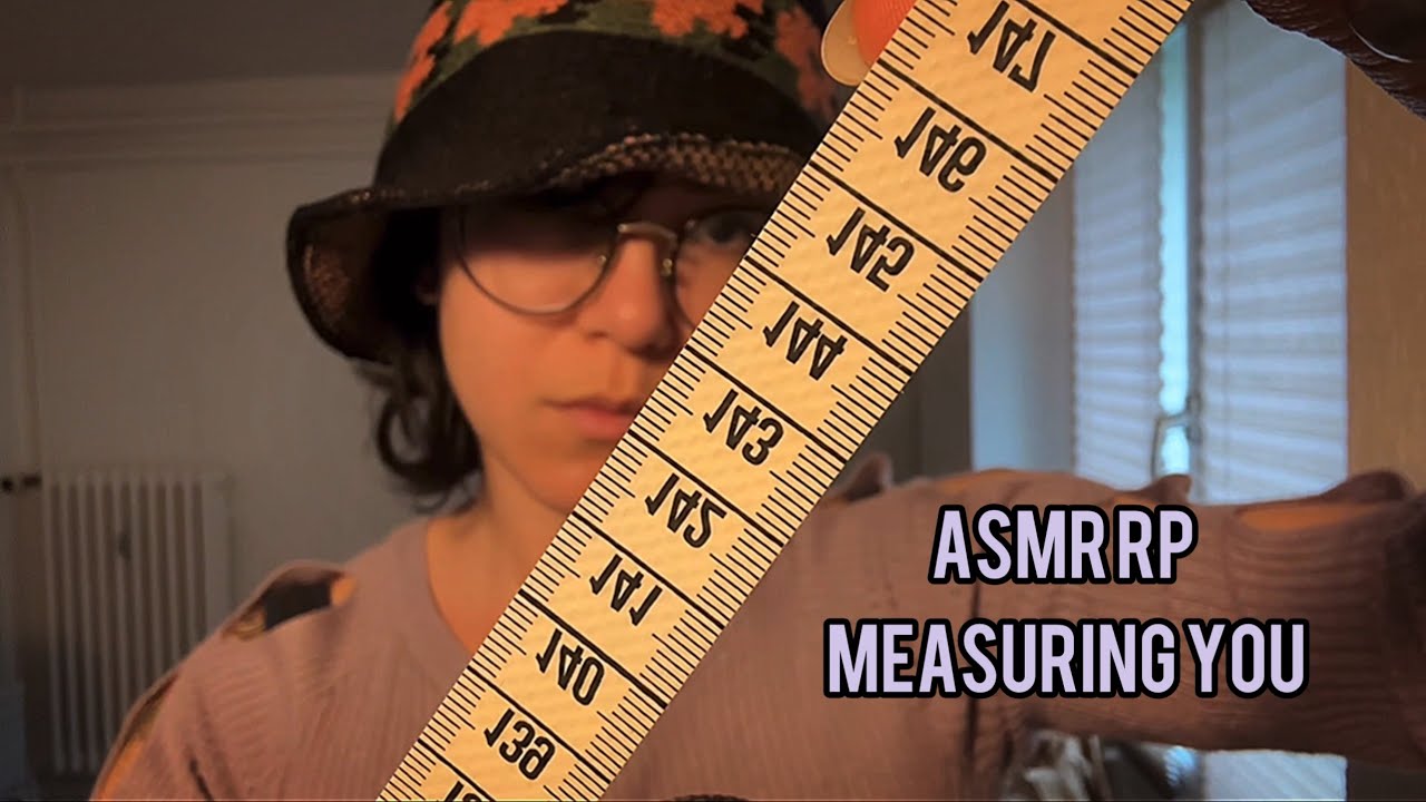 asmr - focused stylist takes your measurements 📝 (no talking, personal attention)