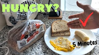 Starving? 5-Minute Egg Breakfast (EASY & DELICIOUS)