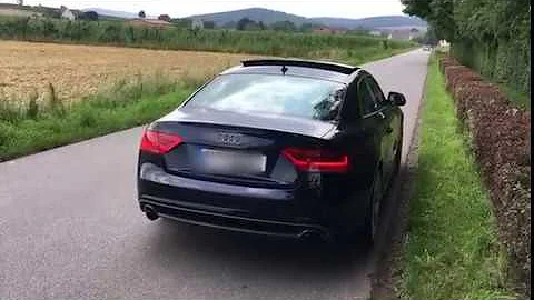 Audi A5 3.0 TDI - Active Sound + Downpipe + Remap