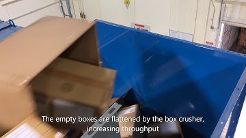 EVI Empty Box Conveyor System