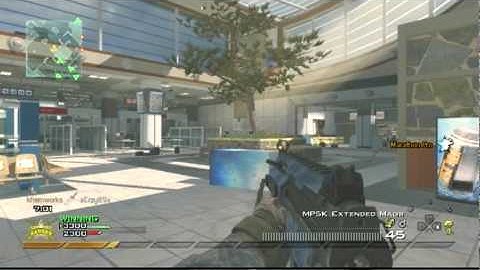 Modern Warfare 2: MP5k on Terminal