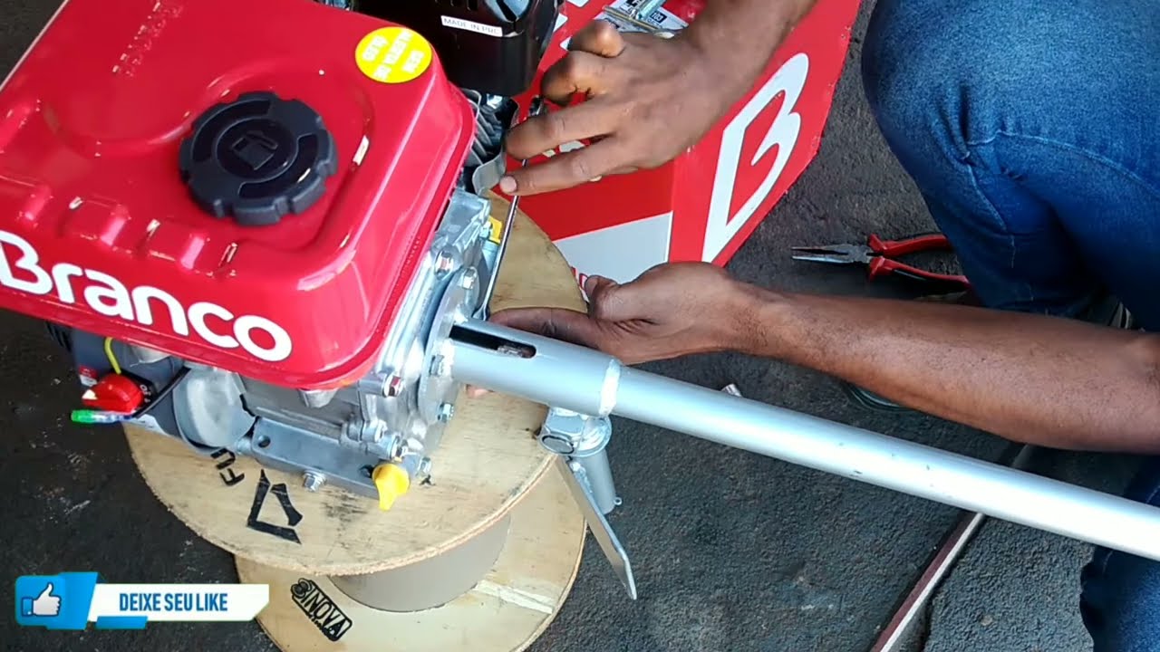 Montagem do motor rabeta NOVO - YouTube