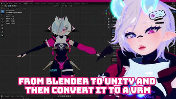 HOW TO CONVERT FBX FROM BLENDER TO VRM