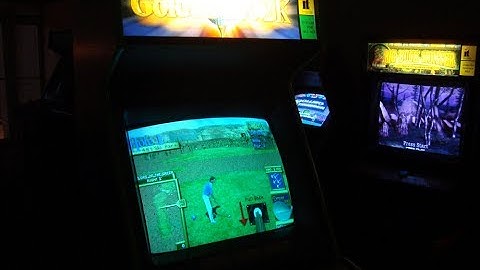 Golden Tee 2K Arcade Game - Gameplay, 
