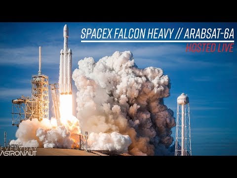 Watch SpaceX's second Falcon Heavy launch LIVE from 5 miles away!