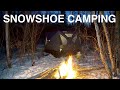 Winter Snowshoe Camping