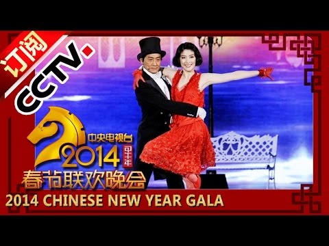 【2014】 Chinese New Year Gala【Year of Horse】歌曲《最好的夜晚》梁家辉 陈慧琳丨CCTV