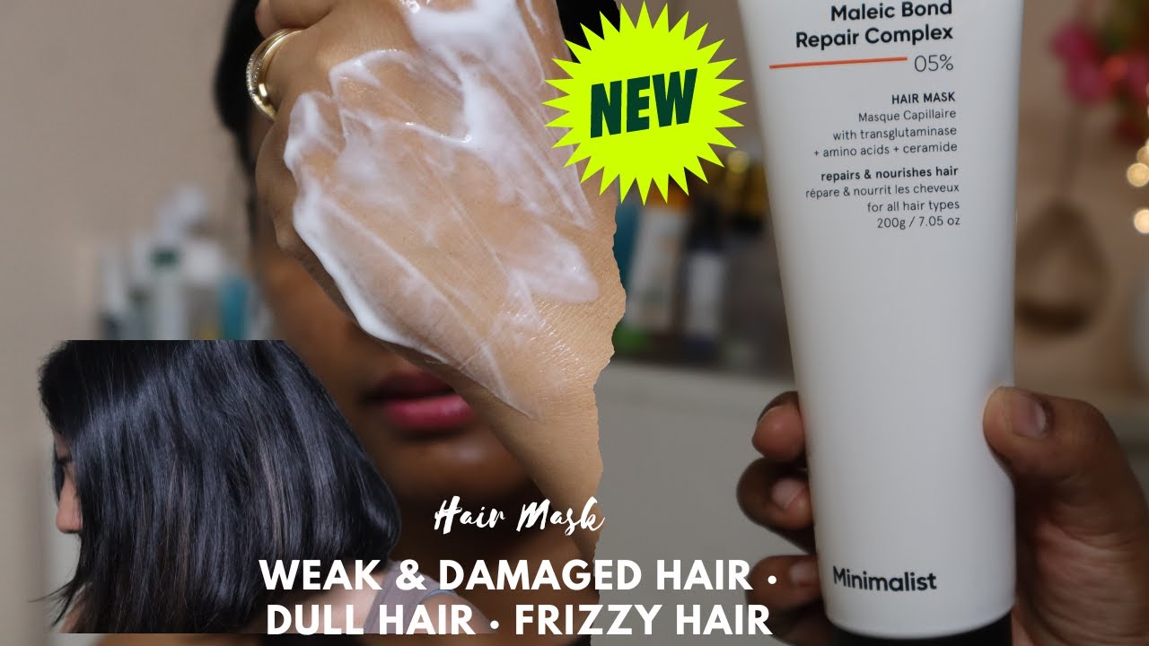 Minimalist Maleic Bond Repair Complex 5 Hair Mask For Weak &Damaged