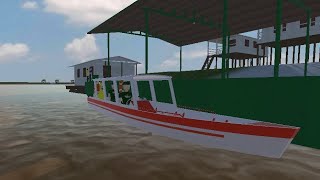 LANCHA 2 SAINDO CAREIRO CEASA VIAGEM EM MANAUS JOGO AMAZON HYDRO TRANSPORT  screenshot 3