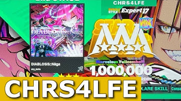 DIABLOSIS::Nāga (ESP-17) MFC 1,000,000 World Record [DDR World]