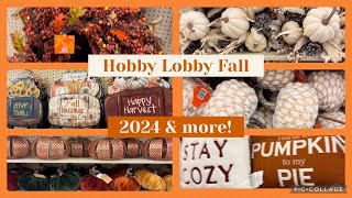 Fall arrived in HOBBY LOBBY!🍁 Also a little of Christmas 🎄 hot item in stock!!!!