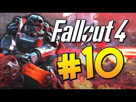 Видео: Прохождение Fallout 4 - Армия Братства Стали (Полет на Вертолете)! #10 (60 FPS)