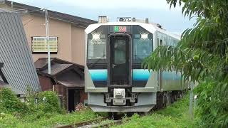 2022.08.29　JR五能線　弘前行き【GV-E400系・2835D】　2022.08.29