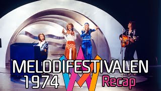 Melodifestivalen 1974 – Recap