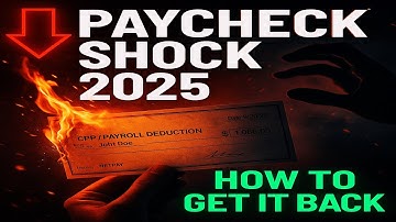 Your 2025 Paycheck Just Got Smaller — Here’s the Hidden Reason