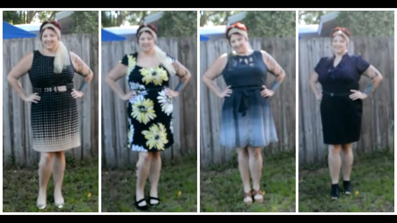 Lifestyles of the Thick and Curvaceous | Retro Work Dresses