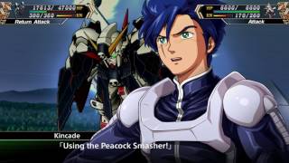 Super Robot Taisen V(ENG):  Crossbone Gundam X-1 Full Cloth All attacks
