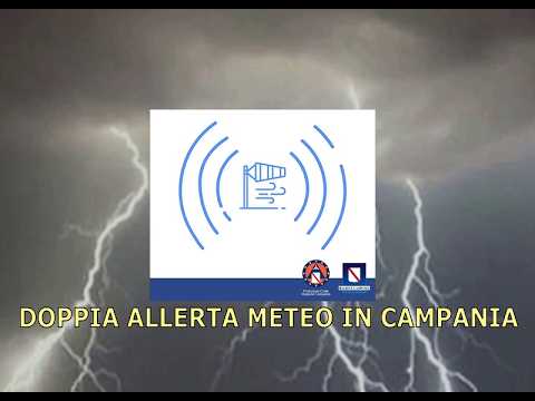 Video DOPPIA ALLERTA METEO IN CAMPANIA: VENTO FORTE E MARE AGITATO