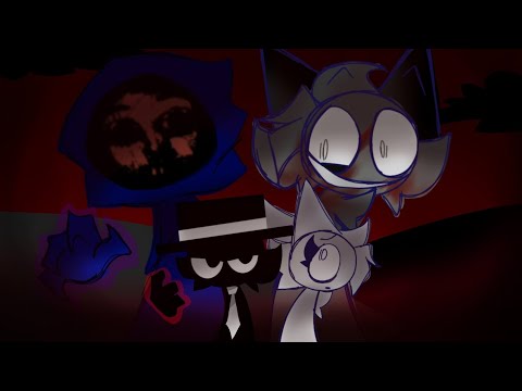 Psycho Gray [Jevin's Turn] - Sprunki Swapped Animation ⚠️ Blood ⚠️ (Good Ending)
