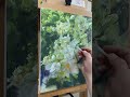 Flowers Will Bloom Again | Hopeful Landscape Oil Painting #artshorts #painting #art