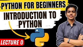 Python Tutorial for Beginners | Introduction to Python | Aniket Mane | Lecture 0 #python #coding