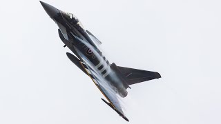 RAF Typhoon solo display | Sanicole Airshow 2024