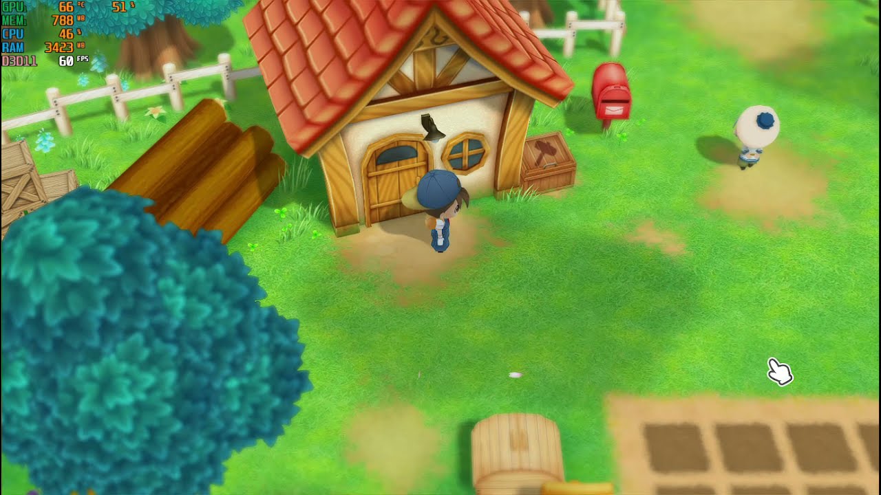 Story of Seasons - Friends of Mineral Town on AMD Radeon RX 540 2 GB
