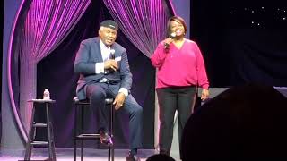 Comedians George Wallace and Alycia Cooper Trade Yo Momma Jokes (Throwback Video)