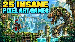 25 NEW INSANE Pixel Art Games You NEED to Play in 2026 (Out Now!)